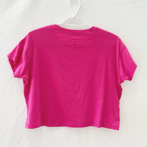 lululemon Sonic Pink Cates Tee size 4 - Picture 6 of 10